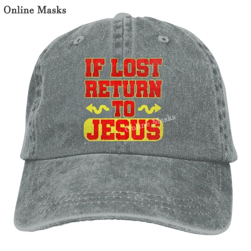 Denim Cap Jesus The Way The Truth The Life Baseball Dad Cap Adjustable Classic Sports for Men Women Hat