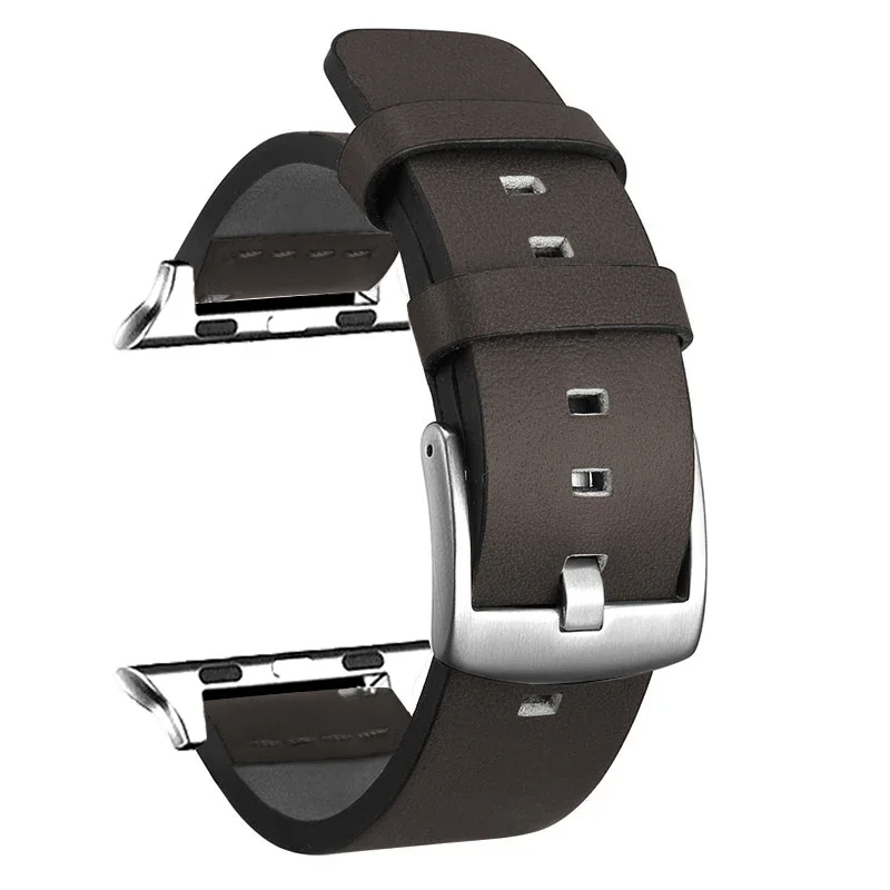 Lederarmband für Apfel Uhr Ultra 2 Band 49 mm 9 8 7 45 mm 41 mm Hochwertiges Armbinde für IWatch Serie 6 SE 5 4 44 mm 40 mm: 20 / Schwarz Gelb