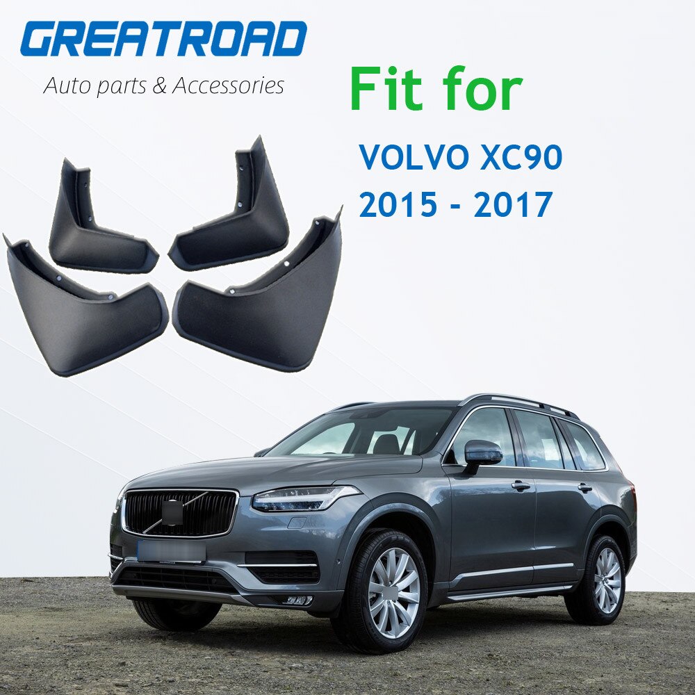 Car Mud Flaps For Volvo C30 S40 S60 S80 XC40 XC60 XC90 V40 V60 Mudflaps Splash Guards Mud Flap Mudguards Fender Styling: xc90 15-17