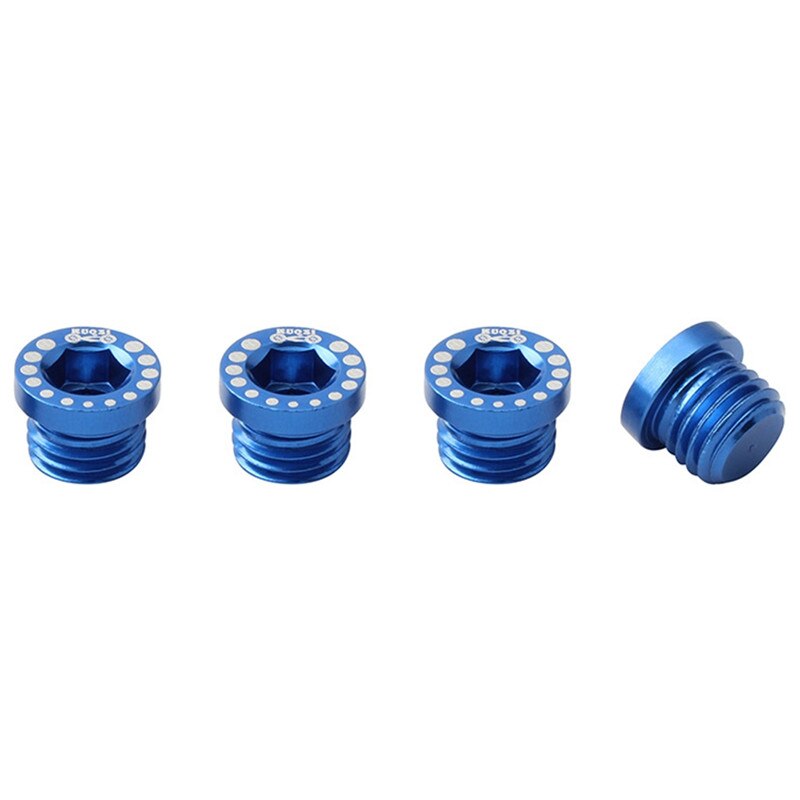 Mountain Bike Brake Screw Nut Aluminum Alloy V Brake Screw M10 Ultra-light Installation Head Cap Bolts Nuts Turn Buckle 4 Pcs: L