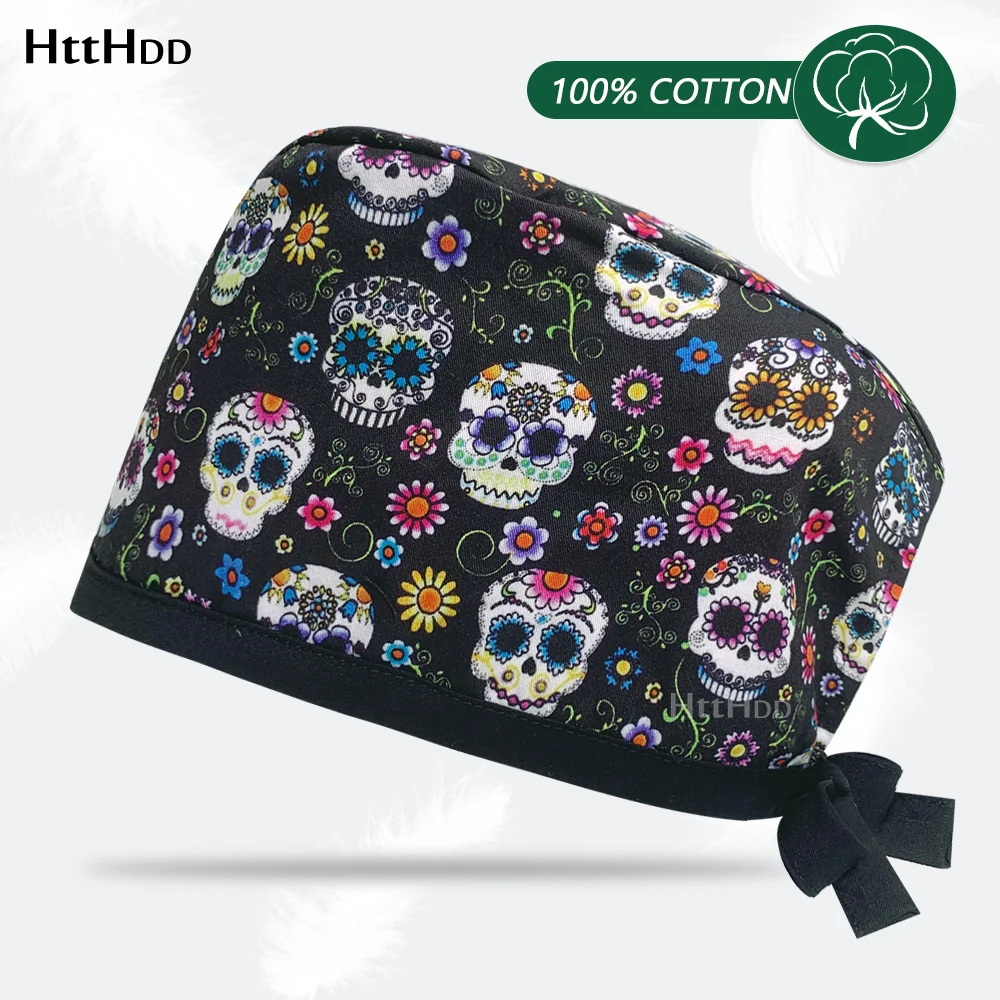Precios al por mayor, sombreros clínicos para anestesista, gorro quirúrgico para mascotas para hombres, gorro quirúrgico para enfermera, médico, dentista, farmacia, gorro exfoliante: Verde