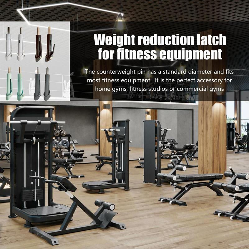 Pasador de pila de pesas de 9,5mm para entrenamiento de fuerza física, máquina de pesas, bloqueo de Pin, Pin de detección de pesas portátil para gimnasio y Fitness