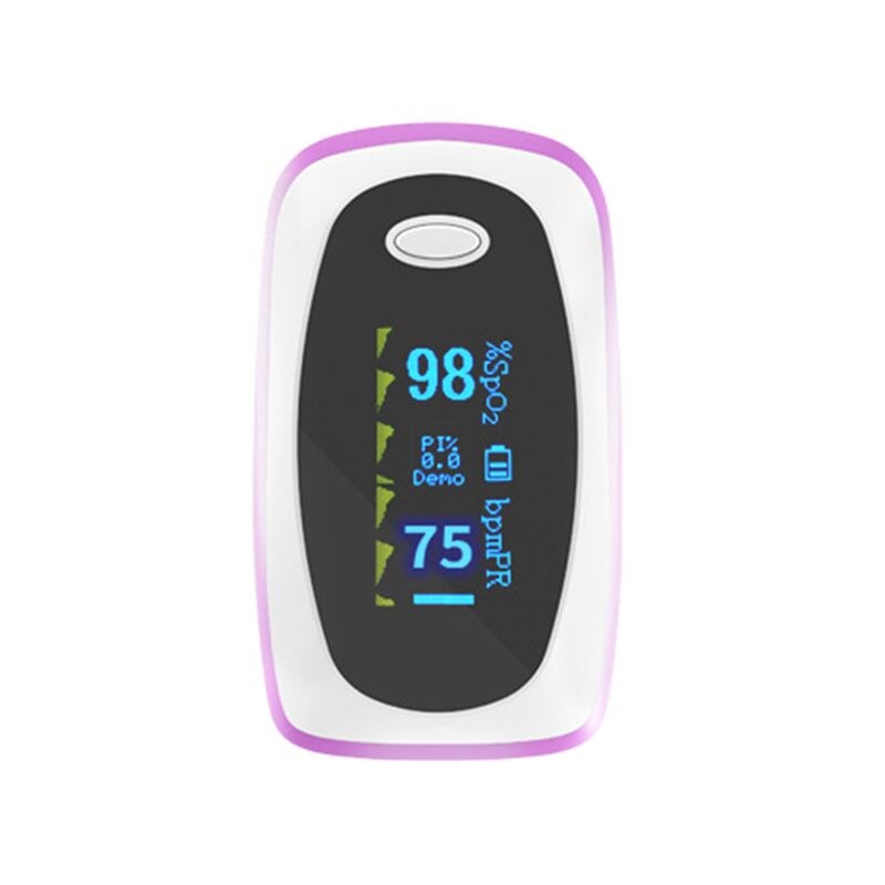 Tragbare Fingerspitze-oximeter LED-anzeige Blut Sauerstoff Puls Herz Bewertung Sättigung Meter Clip Typ Spo2 Sensor Monitor: PL