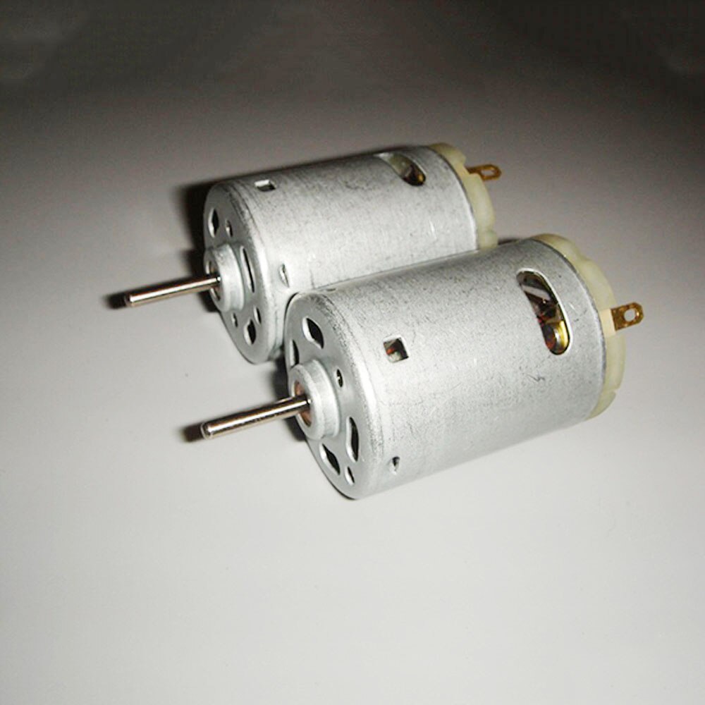 Mikro mini rs -385 motor runde  dc 12v 24v 36v højhastigheds kobber kulbørste til elektrisk hårtørrer dedikeret husholdningsapparat
