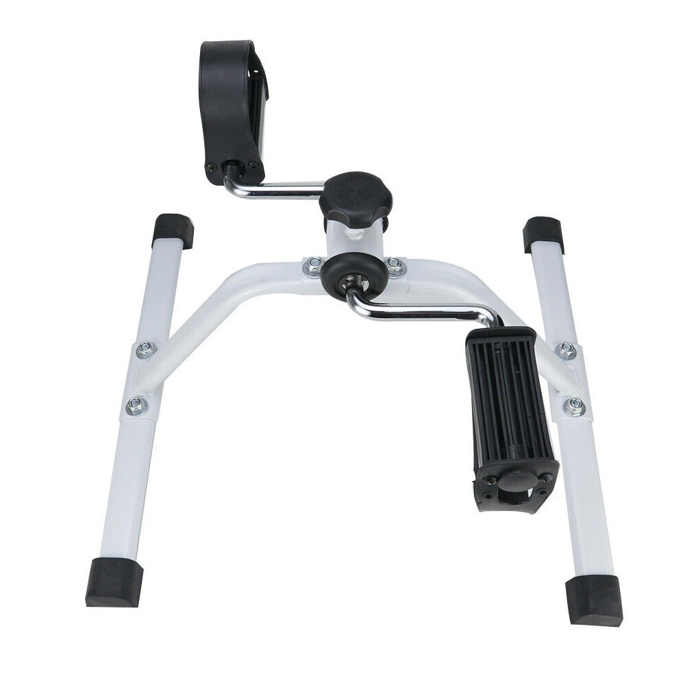 Mini motionscykel justerbar motstånd fåtölj pedal ben rehab inomhus cykelträning gym fitness kroppsbyggnadstillbehör