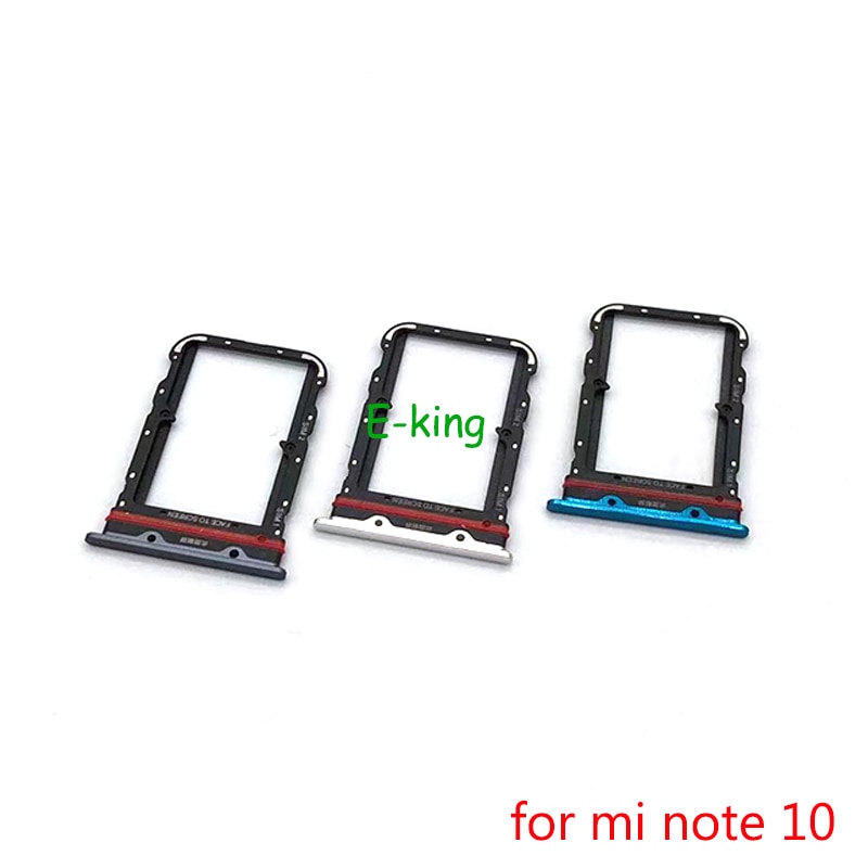 Support de Slot de carte Sim, pour Xiaomi Mi Note 10 Lite