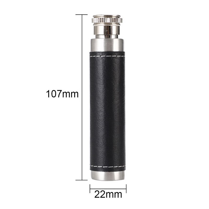 1oz/1.5oz Flasks Polished Round Bottom Tubular Wine Pot Wine Bottle Wine Whisky Bottle Portable Stainless Steel: D