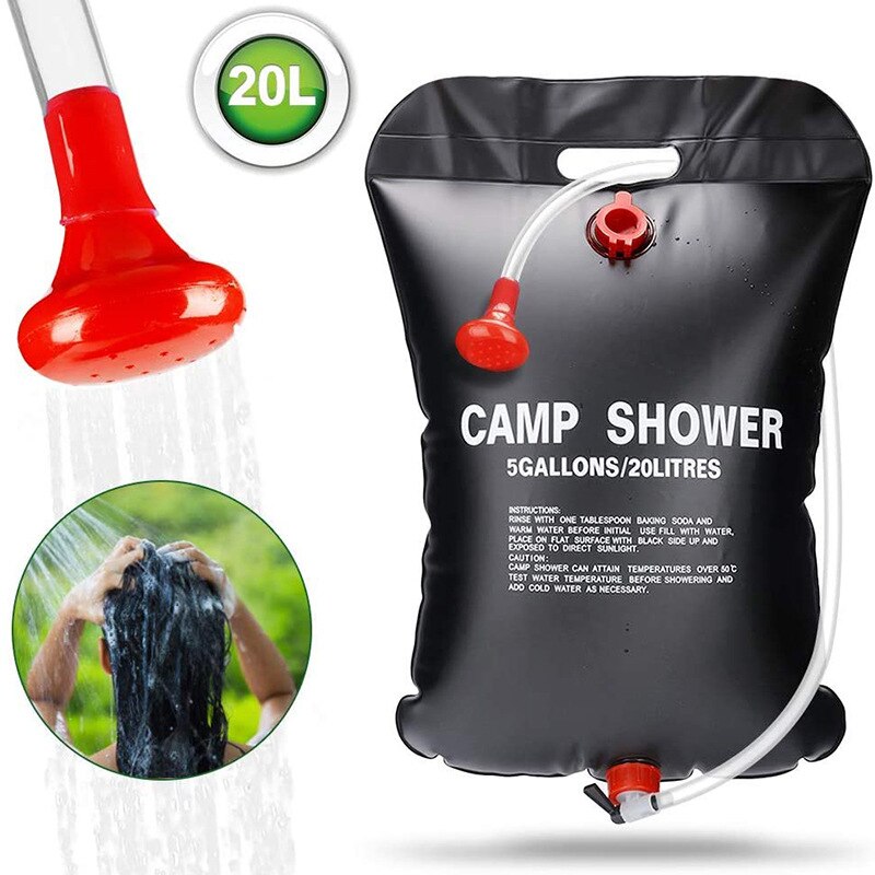 Camping Draagbare Douche Outdoor Wandelen Toeristische Tent Bad Reizen Zomer Vouwen Solar Water Fietsen Hydration Bag Voor Toerisme