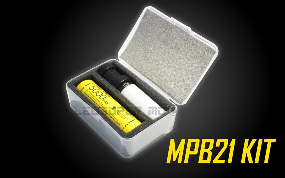 NITECORE Intelligent 21700 Battery System - MPB21 Kit with NL2150HPi &amp; ML21 Light &amp; Magnetic Powerbank: Default Title