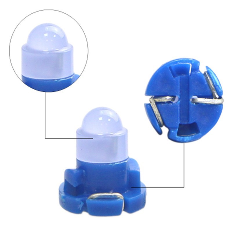 10PCS T4.7 T4.2 T3 LED COB 1SMD 12V Dashboard Winding Light Bulbs Interior Lamp Warning Indicator LightWhite Red Blue Green