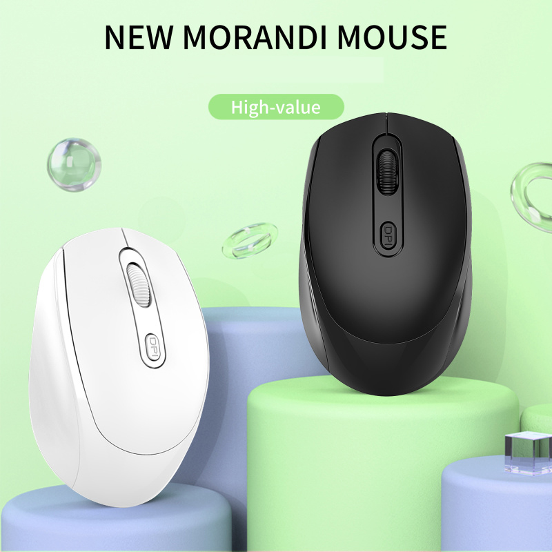 Trådløs mus 2.4 ghz gamer spillmus stille mus usb bakgrunnsbelysning rgb 1600 dpi mus til datamaskin bærbar pc nettbrett macbook mus