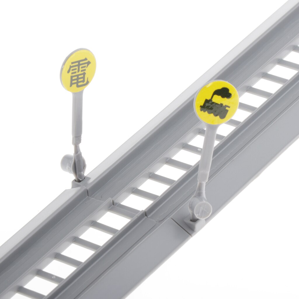 4X Trein Straight Track Railway Accessoires Kids Diy Assemblage Gebouw Speelgoed