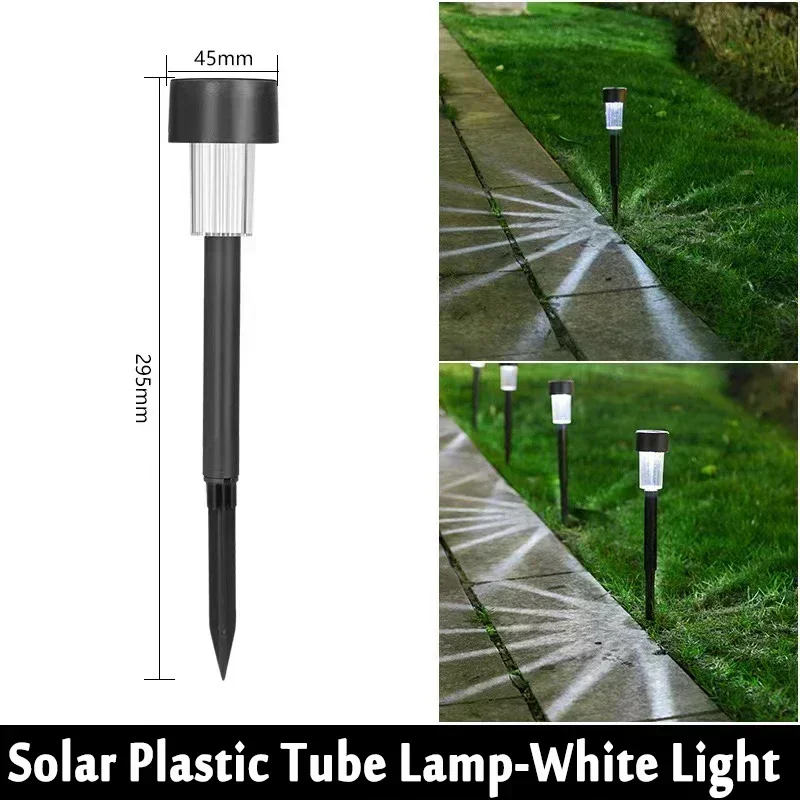 Solar Garden Light Outdoor Solar Powered Lamp Waterproof Landscape Lantern Lighting for Pathway Patio Decorative LED 10/20/30Pcs: Orange / 6-10W