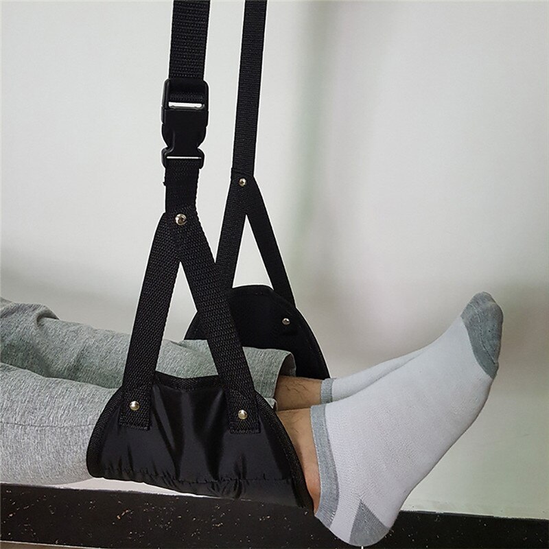 Voetsteun Hangmat Comfy Hanger Reizen Vliegtuig Voetsteun Hangmat Gemaakt Met Premium Memory Foam Foot #3D26