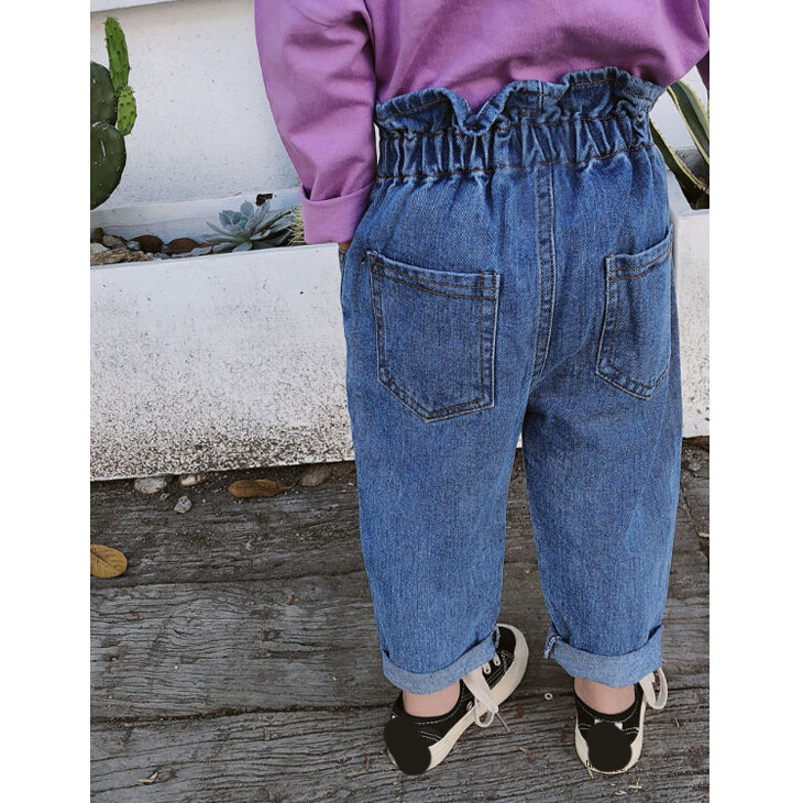 Jenter jeans til låve høst vårbukser klær låve jeans jente bukser denim