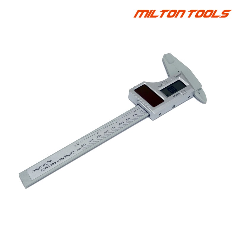 150MM/6" Solar Digital Caliper solar energy electronic vernier caliper 0-150mm solar plastic vernier caliper 8pcs/lot