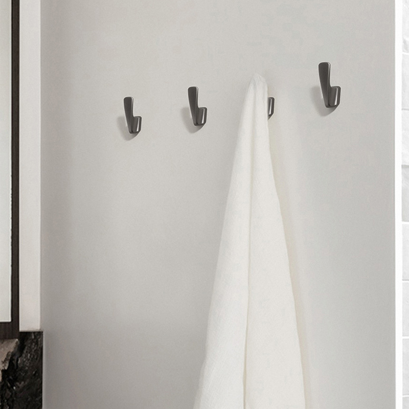 1 unidad Gancho dorado de lujo para colgar en la pared, gancho individual para ropa, dormitorio, bata, salón, abrigo, bata, soporte para Toalla de baño ganchos adhesivos de pared baño ganchos para colgar