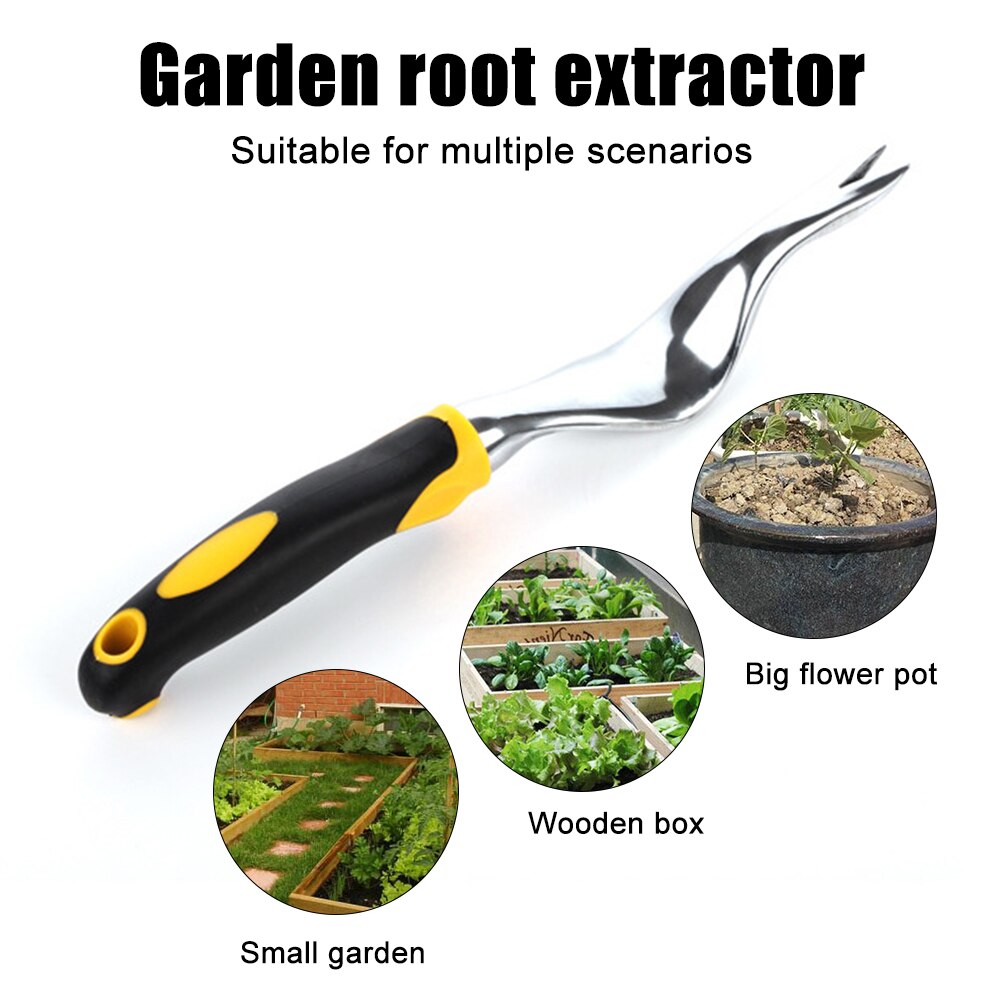 Weeder Rake Weeder Shovel Weeder Fork Dandelion Digger Puller Tools Hand Weeding Removal Cutter Ergonomic Handle Gardening Tools