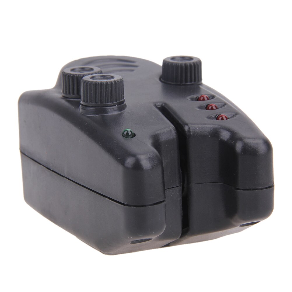 1PCS Fishing Bite Alarm With Electronic Bite Fish Alarm Bell Bait Alarm Carp Bite Fishing Alarm Annunciator Device Pesca Black