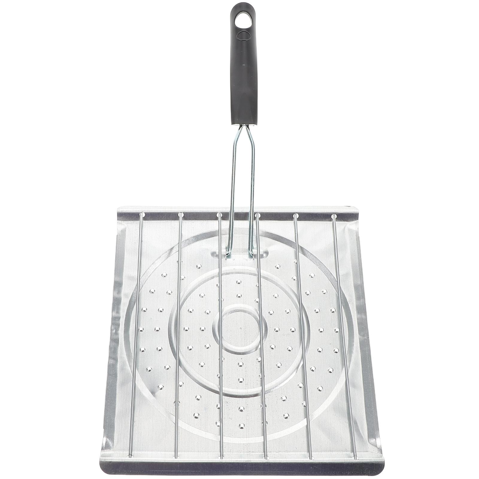 Grille-pain de camping pour poêle à gaz, plateau de friteuse à Air en acier inoxydable, four Arepa Toster, accessoires de gril de barbecue