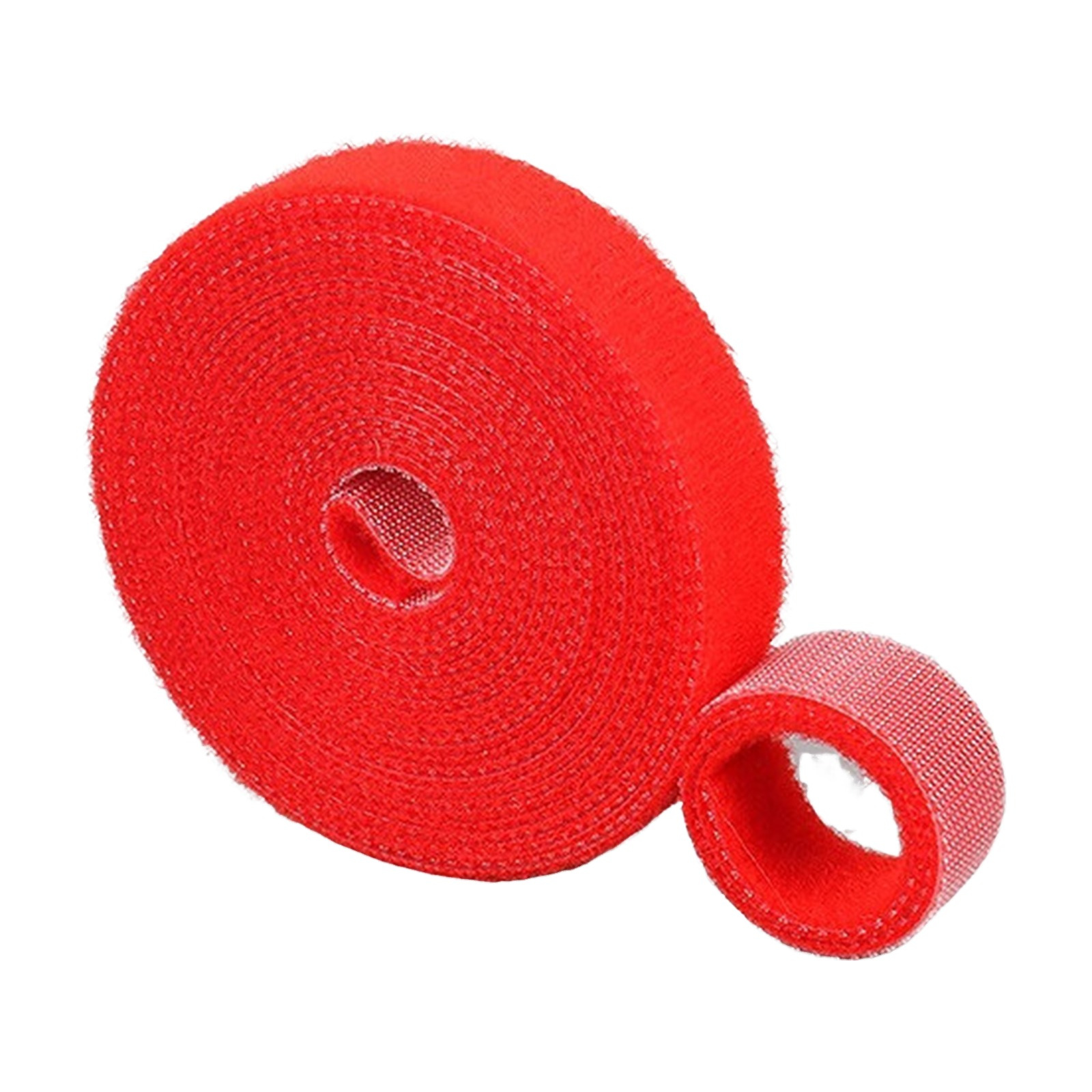 5M Cable Organizer DIY Cable Management Wire Winder Tape Earphone Mouse Cord Management Ties Protector Home School Office Use: Red