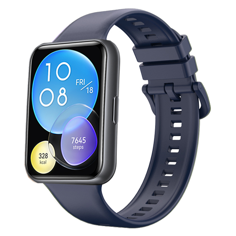 Silikon Band Für Huawei Uhr passen 2 Gurt Smartwatch Armbinde Metall Schnalle Sport Ersatz Armbinde Huawei Uhr passen 2 Correa: Weiß Schwarz