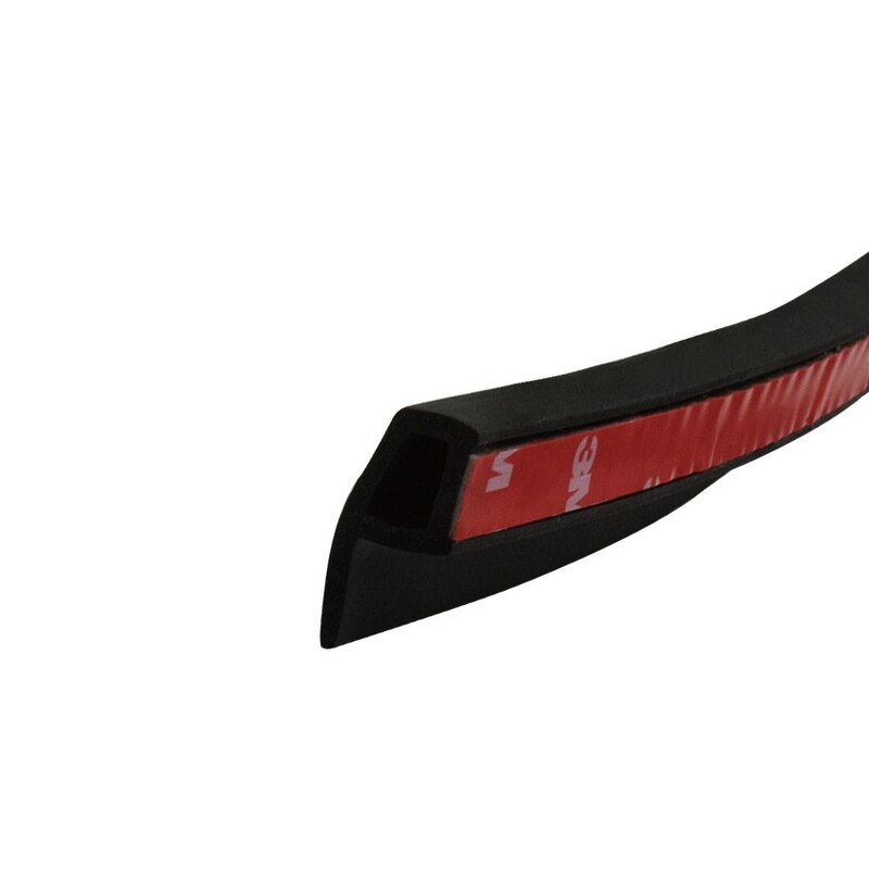 4 meter Auto Rubber afdichtingen Geluidsisolatie P Type Rubberen Afdichting Geluidsisolatie Anti-Dust Deur Afdichting Strips Auto accessoires