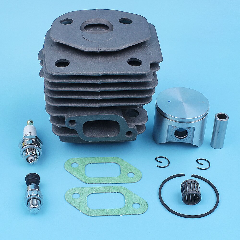 47mm cylindret stempelsæt til husqvarna 359 357xp 357 xp epa motorsav nikasil overtrukket reservedel til dekompression port