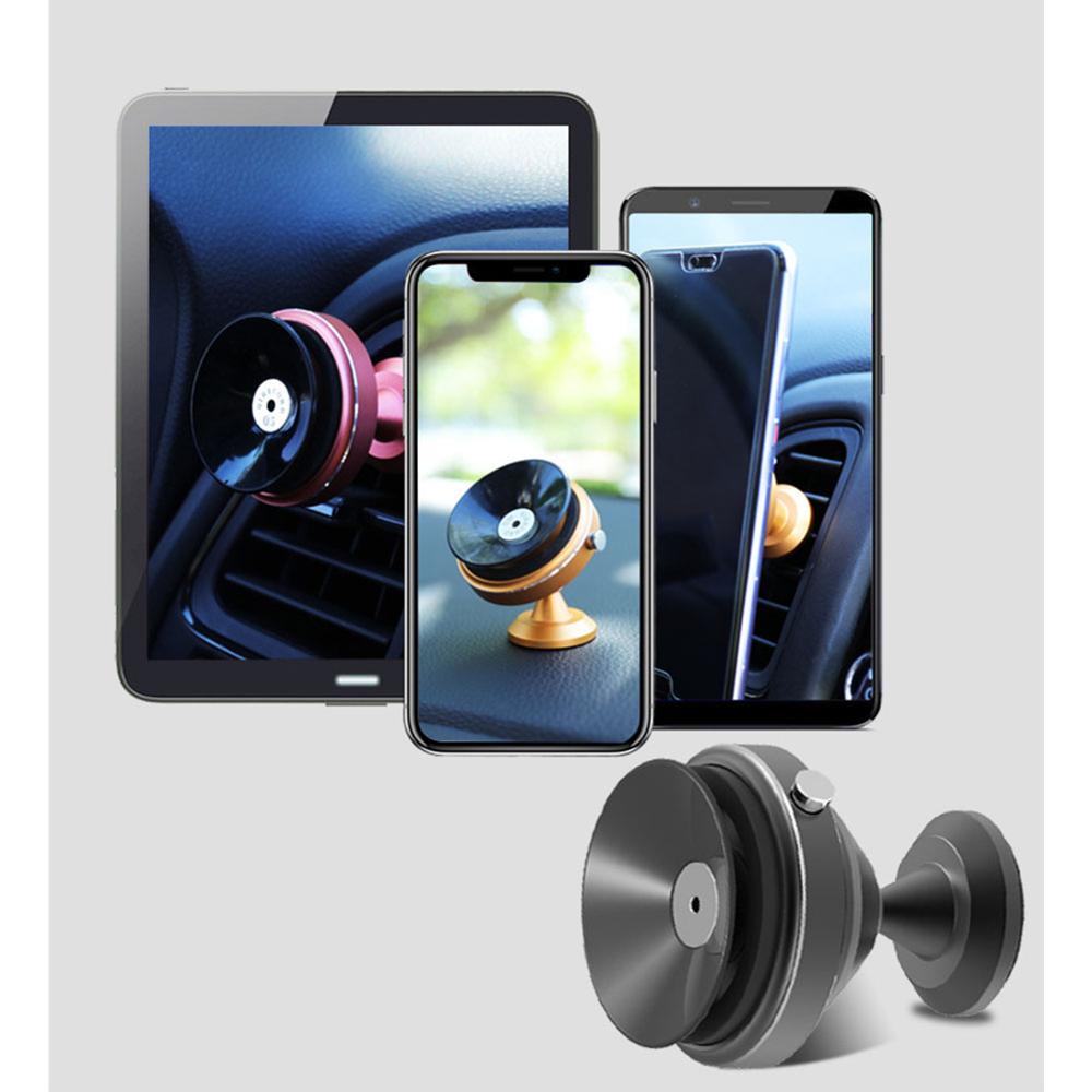 Auto telefoonhouder vacuüm zuignap geventileerde mobiele telefoon luchtuitlaat montage 360 graden rotatie inductiestandaard telefoon accessoires