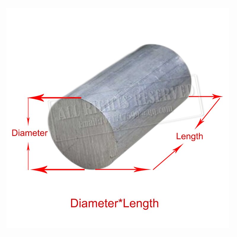 Titanium Staaf 26Mm 30Mm 32Mm 35Mm 40Mm 45Mm 50Mm Astm GR1 GR2 Titanium legering Stalen Staaf Ti Staal