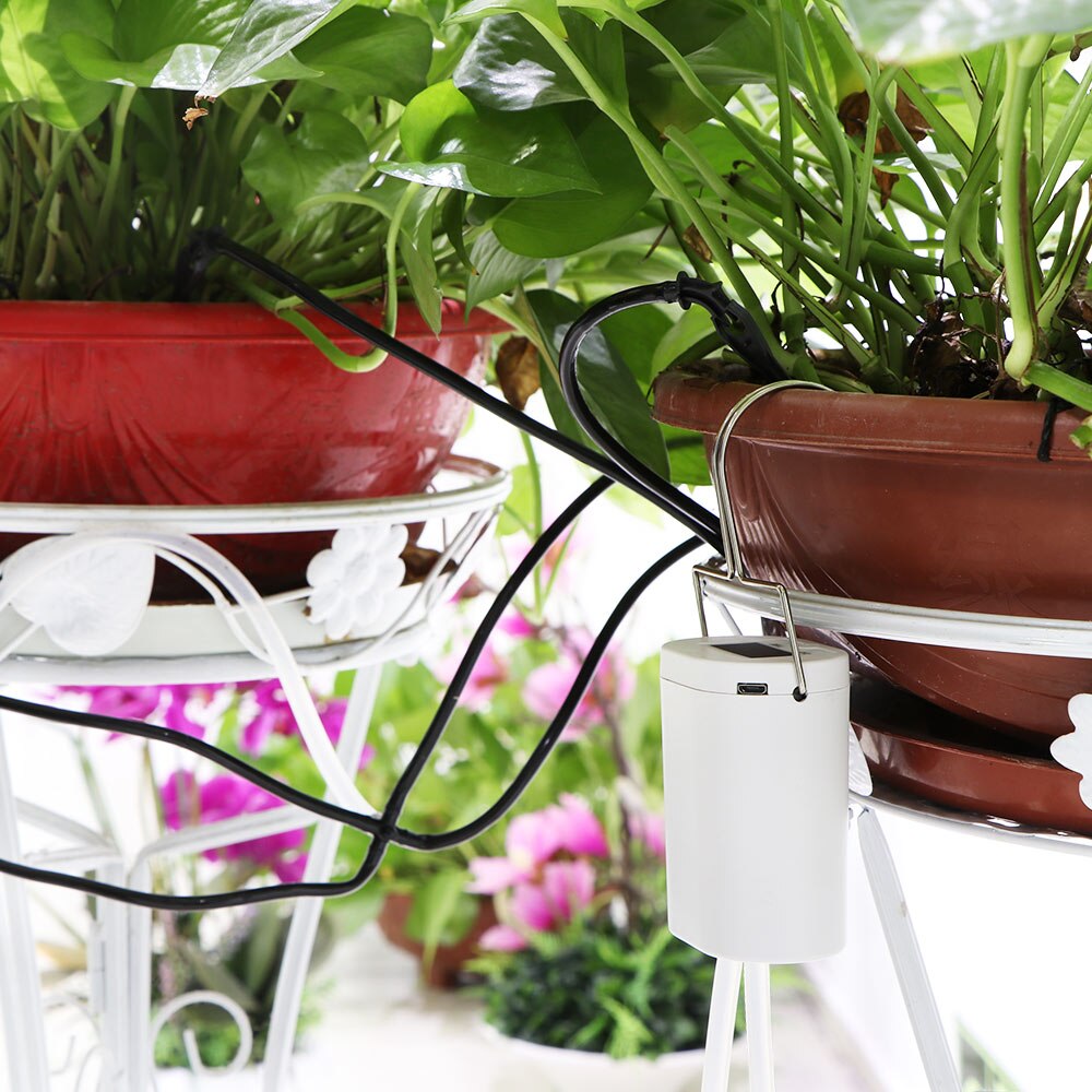 Intelligent have automatisk vanding enhed vanding timer planter vandsystem vanding værktøj til hjemmekontor potteplanter