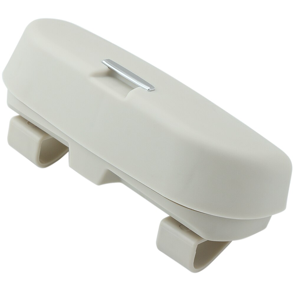 Car Glasses Box Storage Holder Sunglasses Case for Land Rover LR4 LR2 Evoque discovery 2 3 4 freelander 1 2 Range Rover: Double Buckle Beige