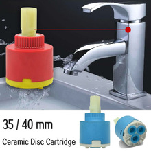 35mm/40mm vandbesparende erstatning keramisk spole vand blandebatteri vandhane patron køkken badeværelse vandhane udskifte del
