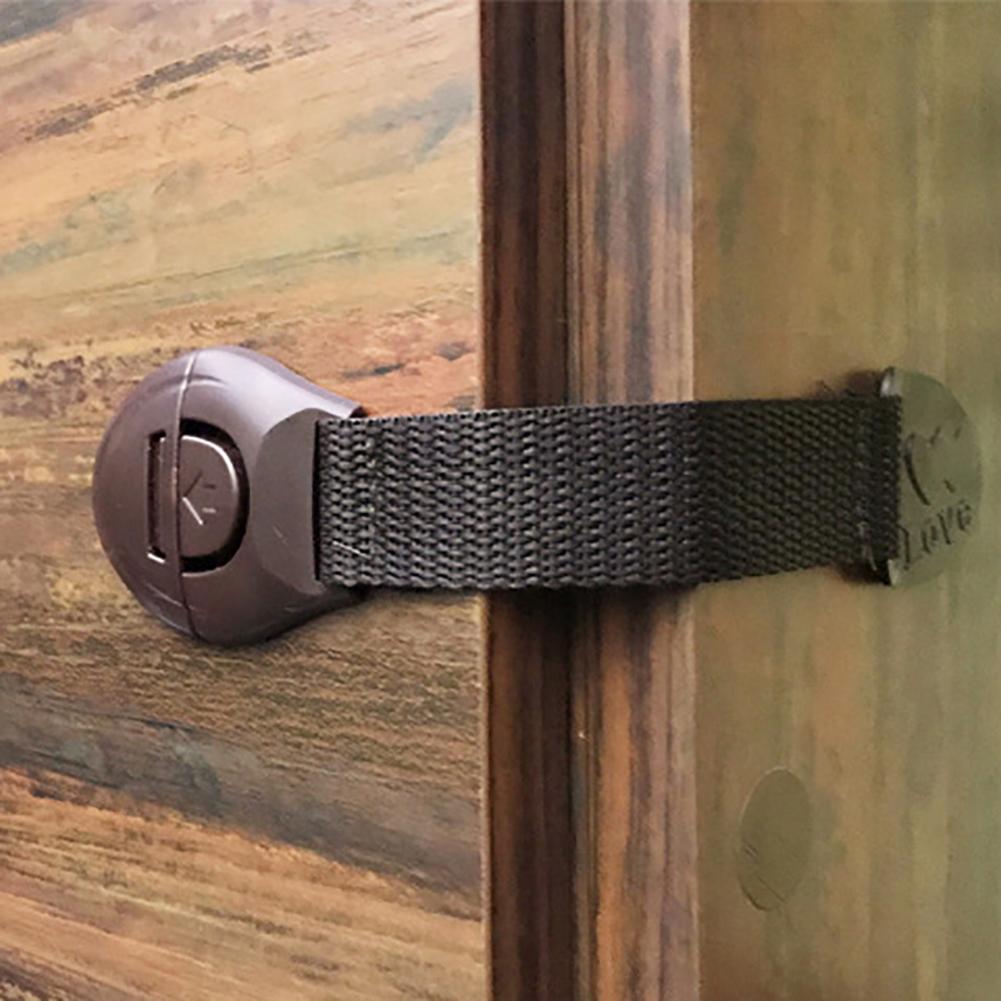 Drehbare Klebstoff Schrank Schublade Kühlschrank ABS freundlicher Baby Sicherheit sperren verriegeln Schublade Tür Kühlschrank Blocker Schloss Für freundlicher