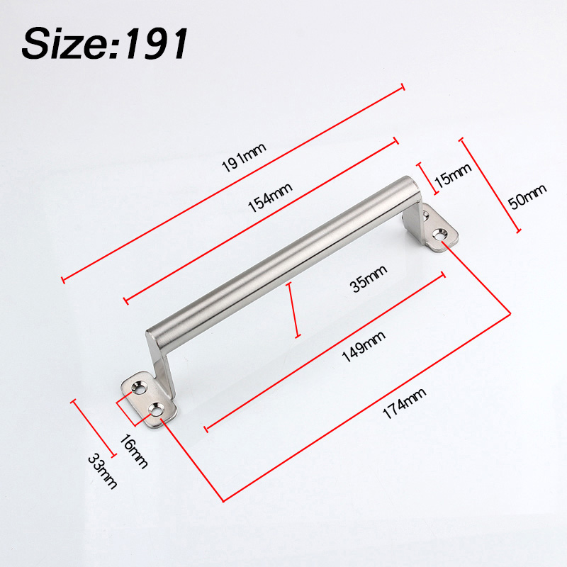 1Pcs Stainless Steel C type Handle European Slidin... – Grandado