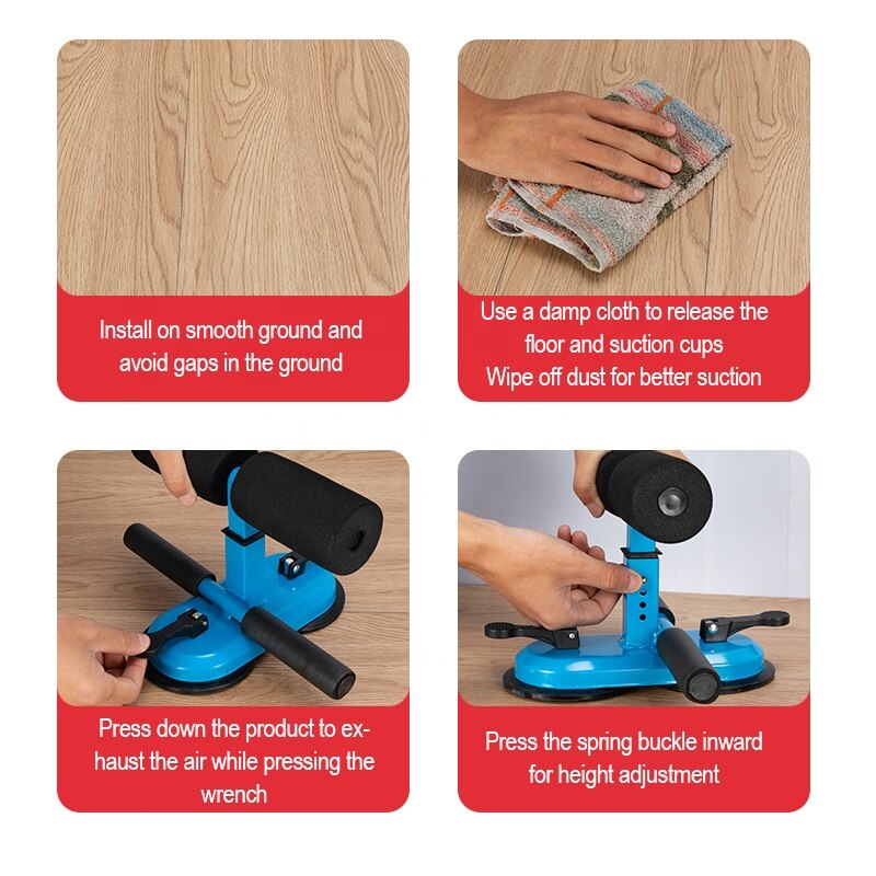 Portable Adjustable Abdominal Exercise Door Sit Up Bar Assister Muscle Exercise Body Slimming Sit Up Bar