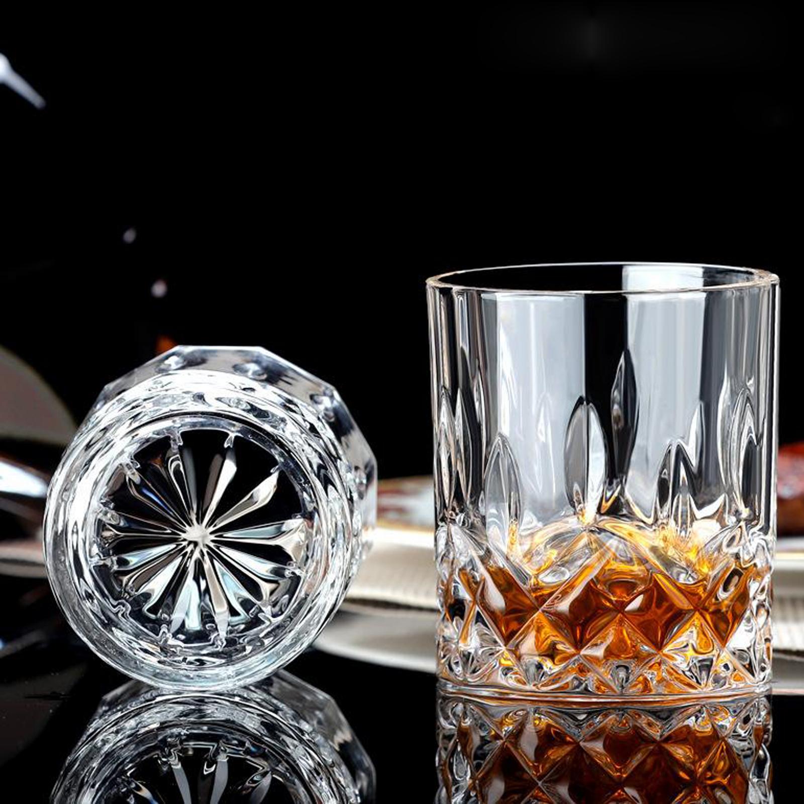 Transparent Whiskey Glass Heat Resistant Beer Glass Wine Water Tea Cup Home Bar Drinkware