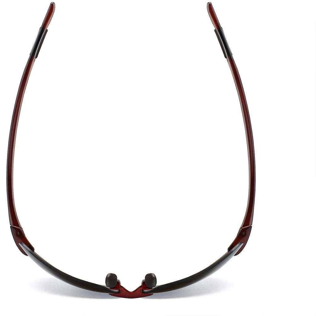 Classic Polarized Sports Rimless Sunglasses Men Driving Rectangle Ultralight Frame Sun Glasses UV400 MJ8009 Driver Goggles