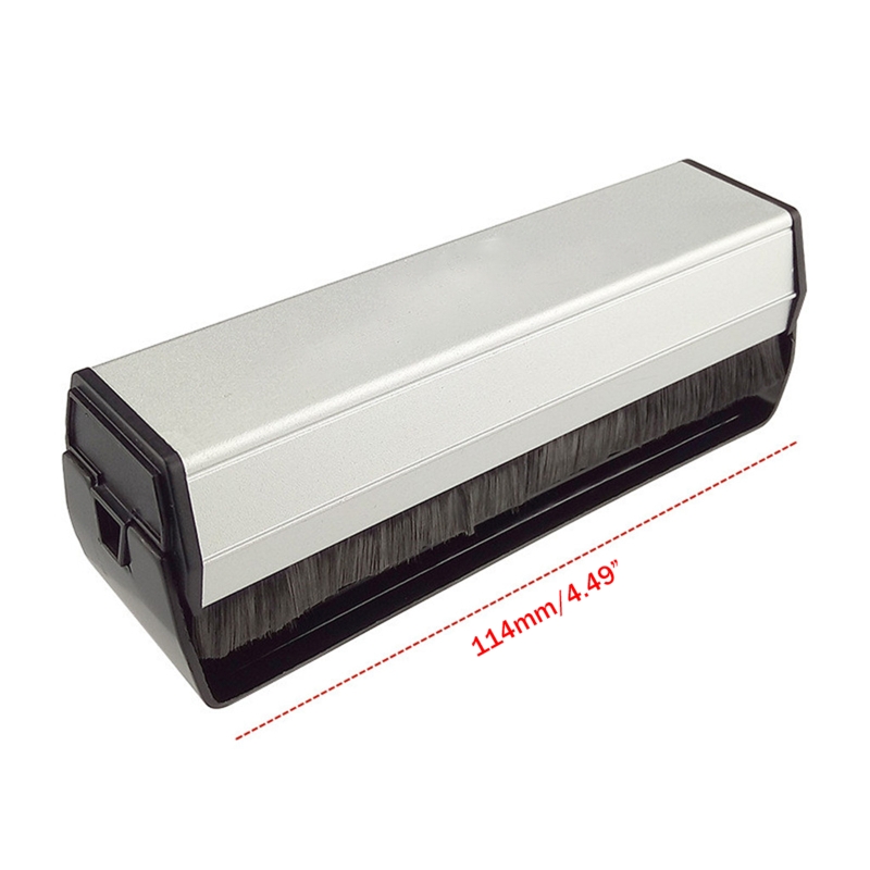 Carbon Fiber Velvet Cleaning Brush Soft Brush Cleaner Dust Remover for Vinyl for LP Player Accessories Cleaning Tools