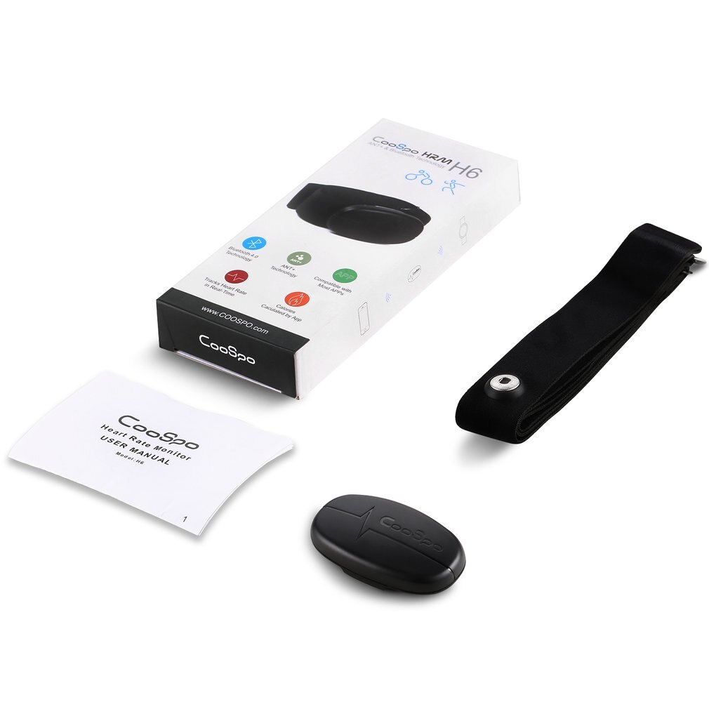 Borstband Riem Real Time Hartslagmeter Sensor Draadloze ANT Technologie Smart Outdoor Fitness Apparatuur