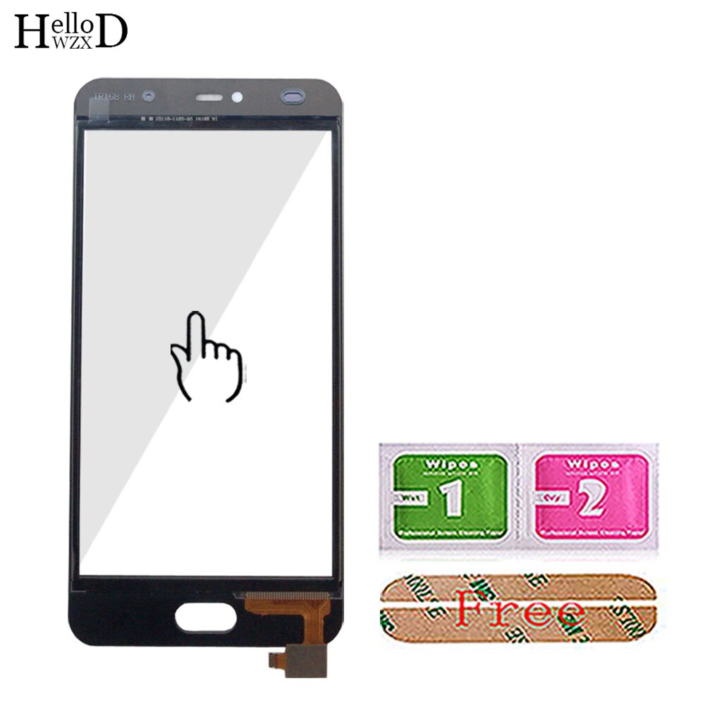 5,0 "Pantalla táctil móvil para Allcall Rio pantalla táctil Digititer Sensor Panel táctil cristal pantalla táctil frontal herramientas de vidrio pegamento 3M