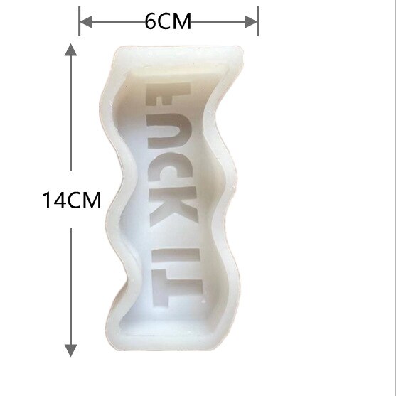 Molde de silicona con letras 3D para fabricación de velas, molde hecho a mano de resina para jabón, cubo de hielo, decoración para en casa, Kit de fabricación de velas de: G