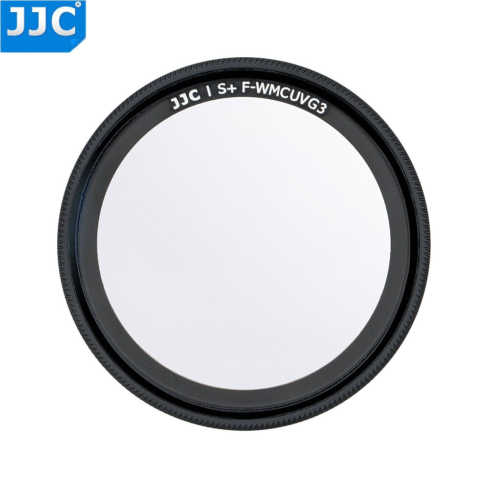 JJC-filtro UV de vidrio óptico multicapa ultradelgado F-WMCUVG3 L39, con adhesivo 3M, para cámaras Ricoh GR IIIx GR III/GR II