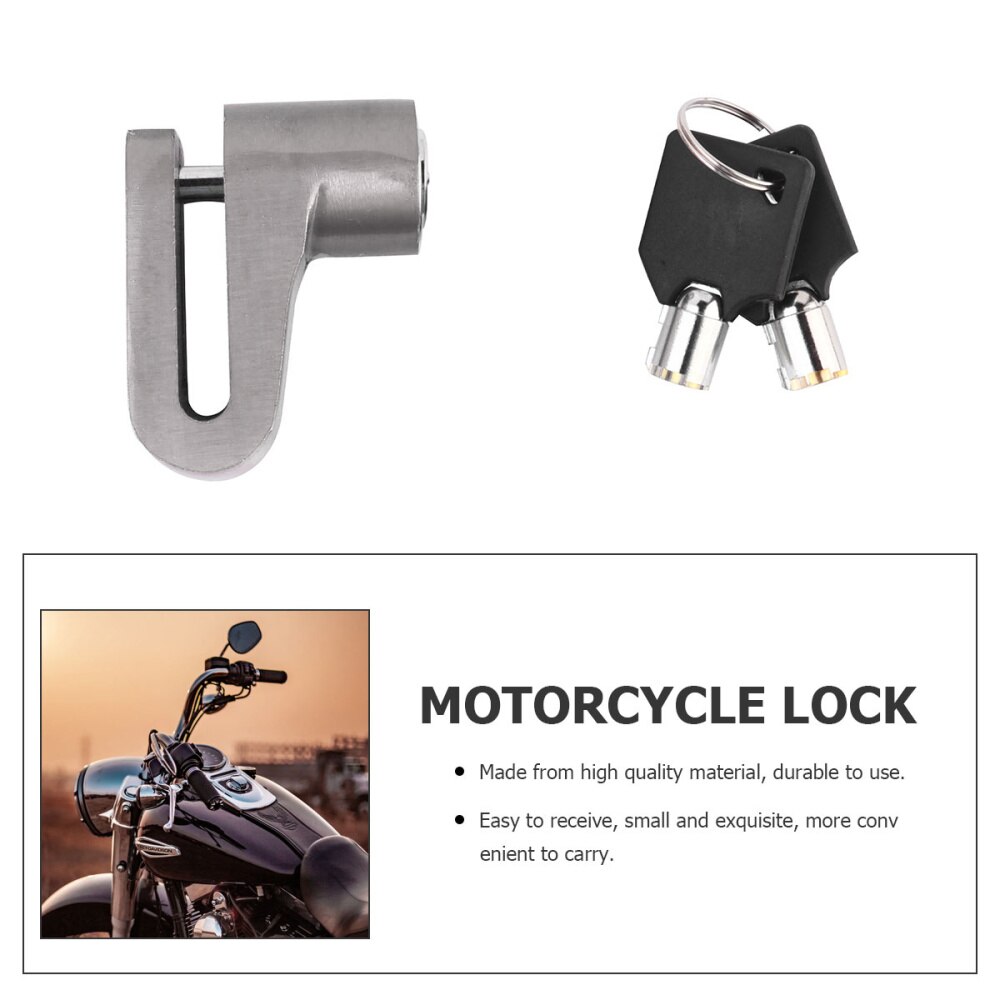 1pc lås nyttig anti-tyveri lås alu lås til scooter