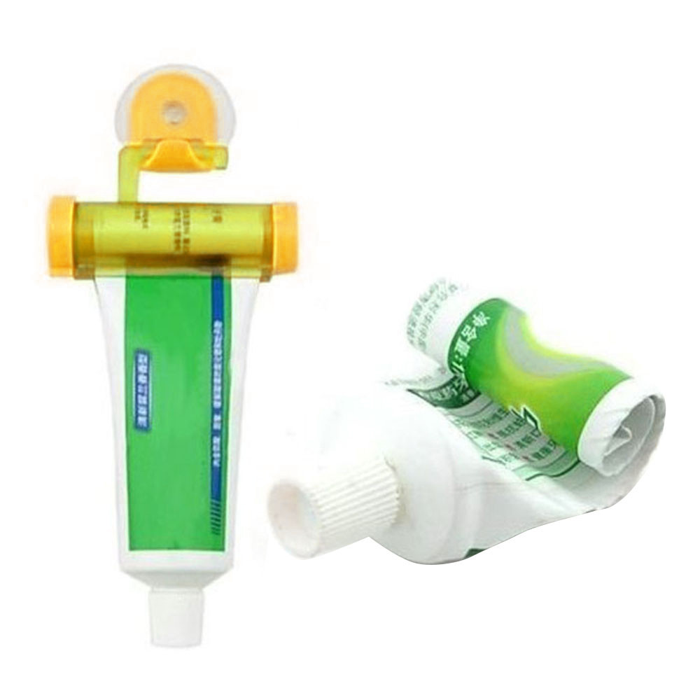 Rolling Squeezer Tandpasta Dispenser Tube Sucker Opknoping Houder # T2
