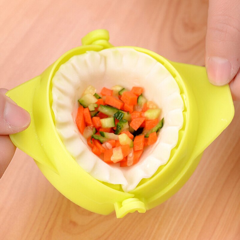 1Pc Diy Koken Dumplings Mold Eenvoudige Plastic Dumplings Gereedschap Kamer Deeg Pie Mold Gereedschap Keuken Accessoires