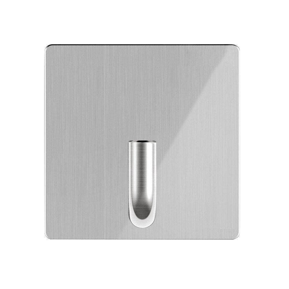 4 STKS Rvs Zelfklevende Badkamer Keuken Stok Op Muur Deur Handdoek Houder Haak Hanger Woonkamer Decor Tool