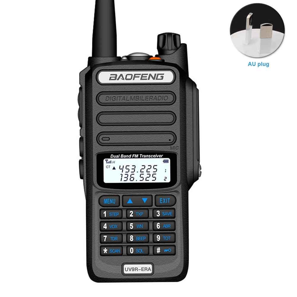 Walkie Talkie VHF UHF 18W Transceiver Two Way Radio With Antenna 128 Channel