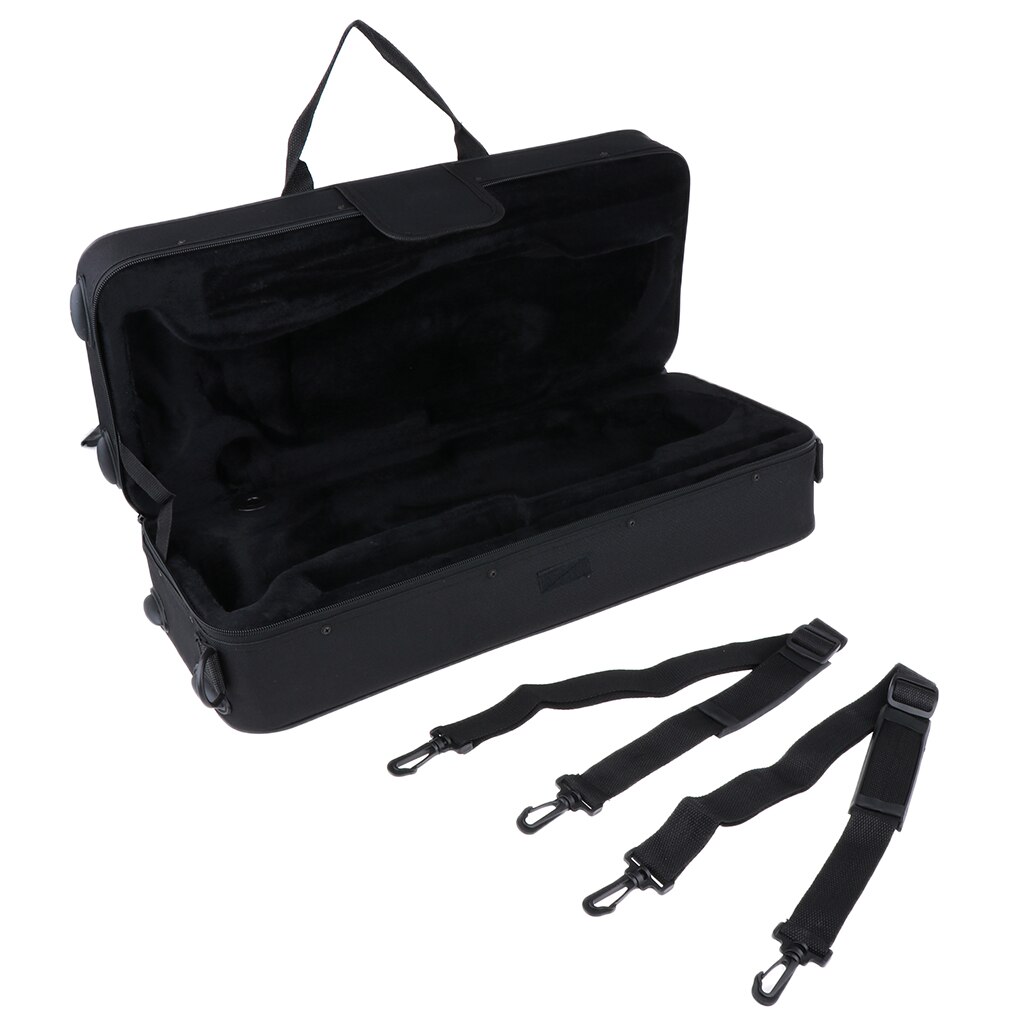Zwarte Trompet Bag Organizer Houder Lichtgewicht Duurzaam Messing Instrument