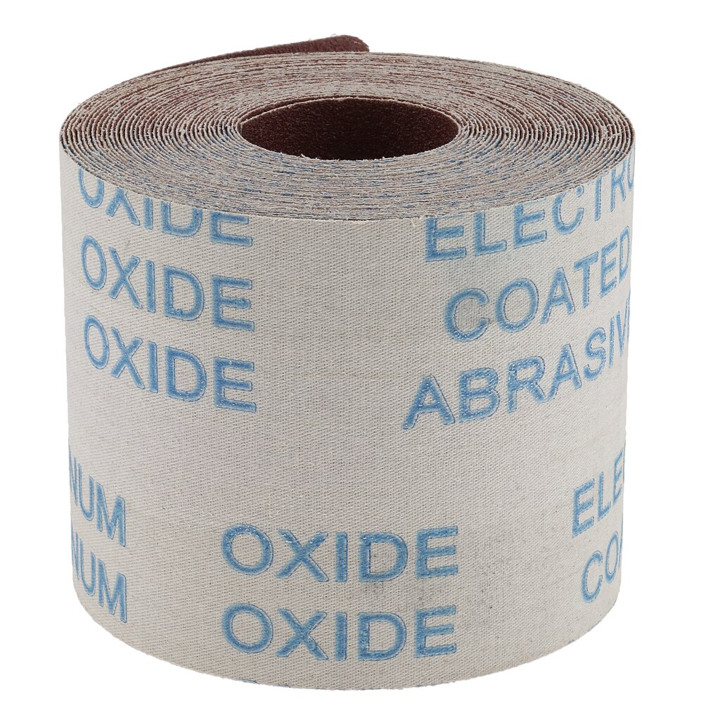 10 M X 100 Mm 120 Grit Emery Doek Waterdicht Schuurpapier Roll Metaalbewerking